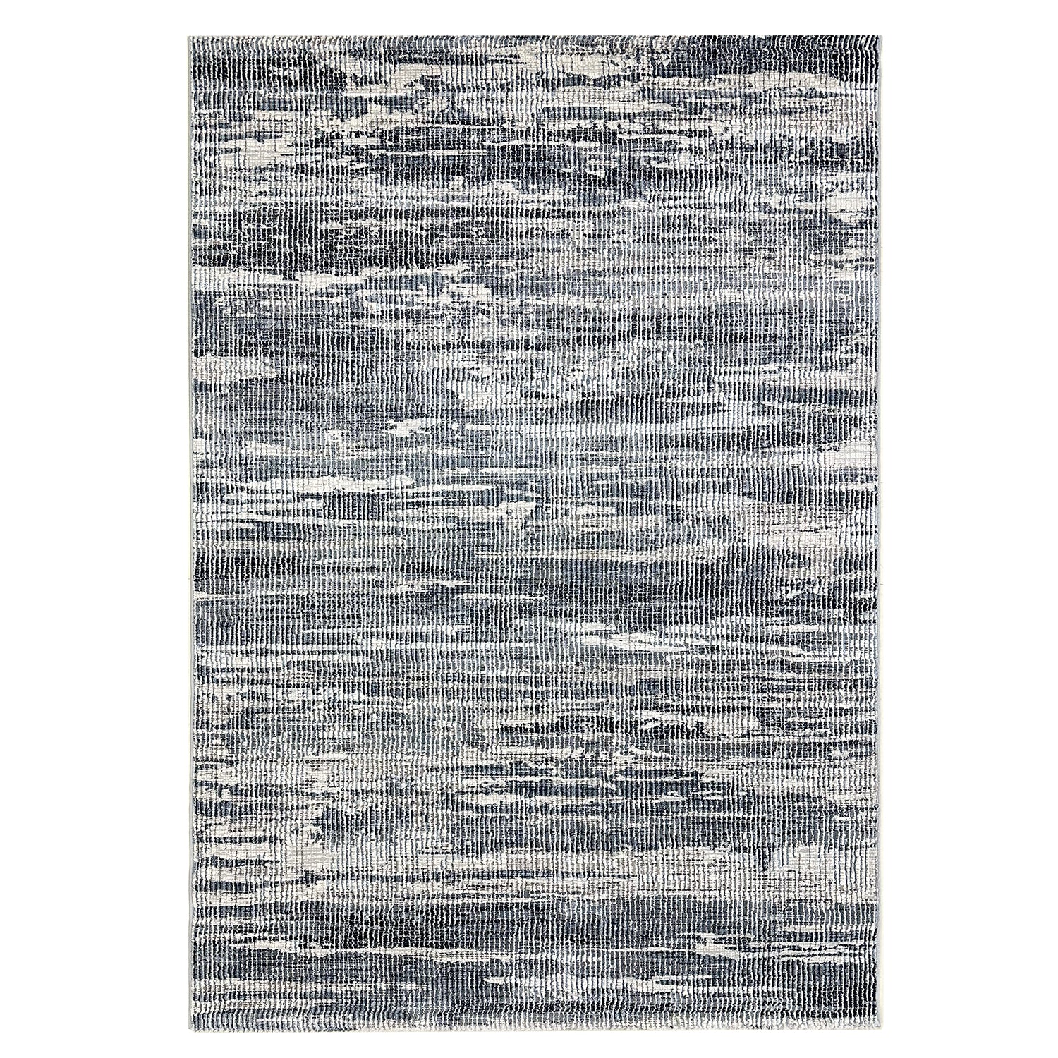 Tapis dégradé gris et bleu ciel