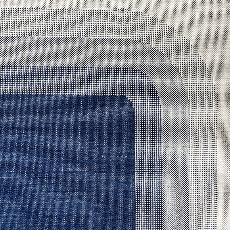 Tapis extérieur bleu Chroma