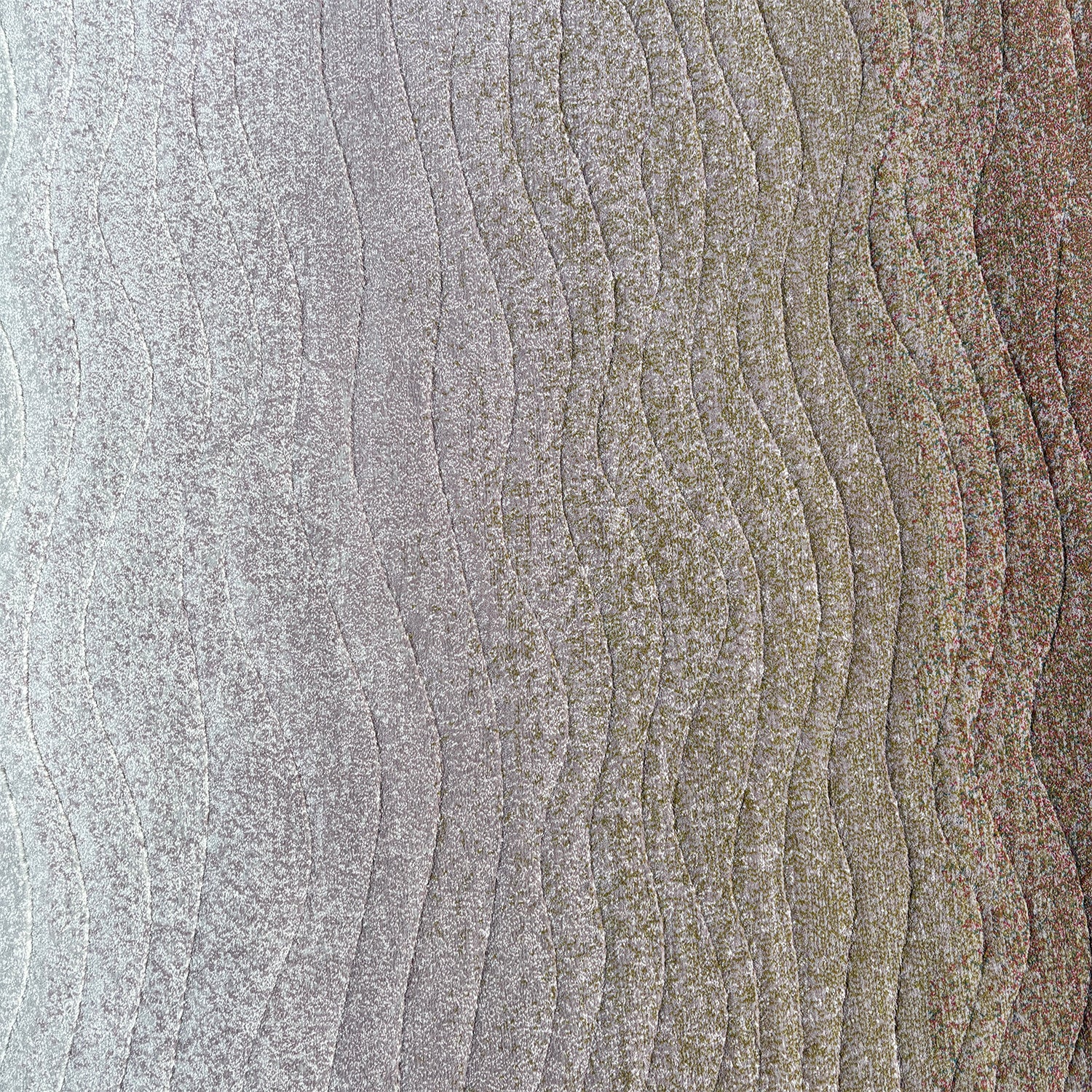 Tapis bleu Waves