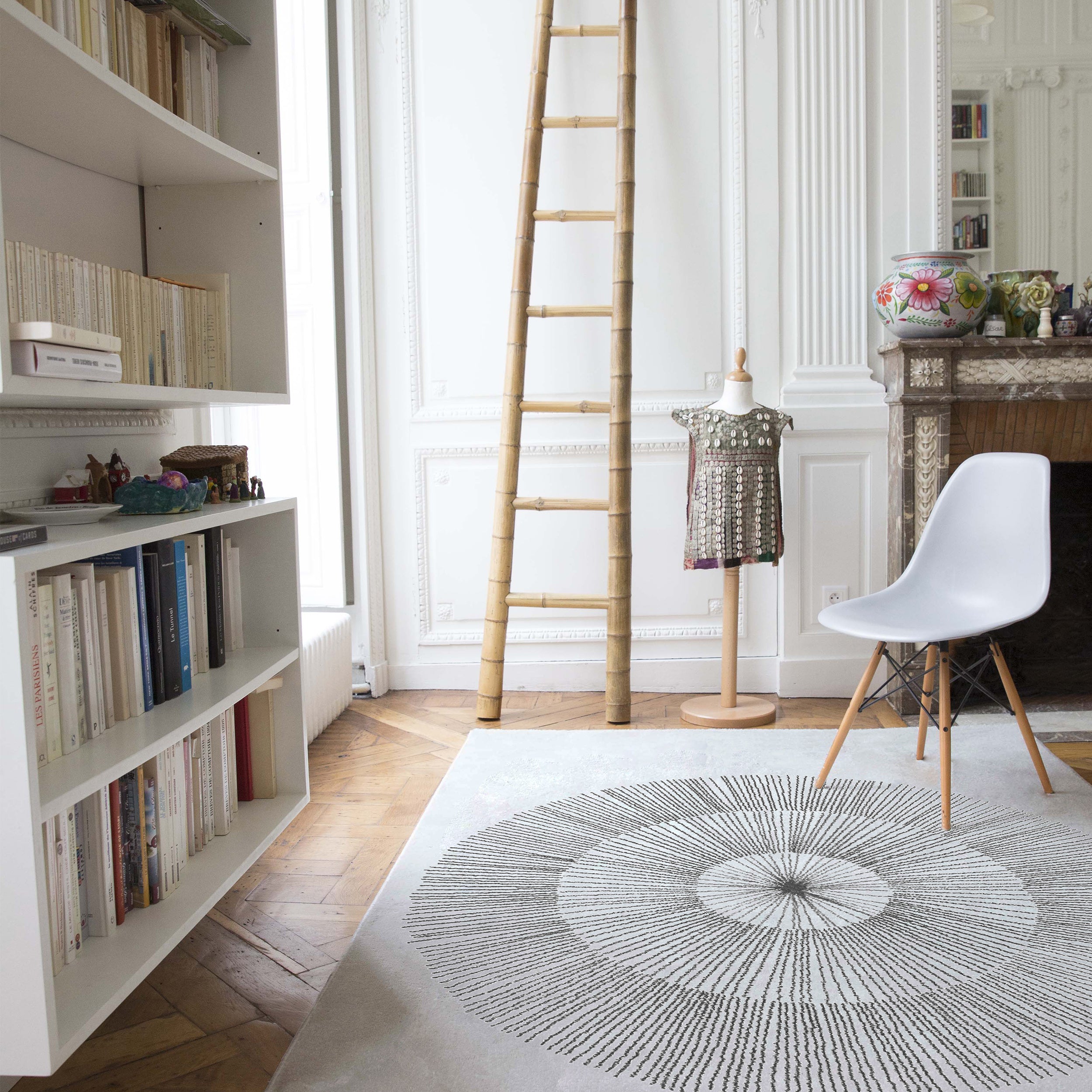 Rug Dandelion Grey
