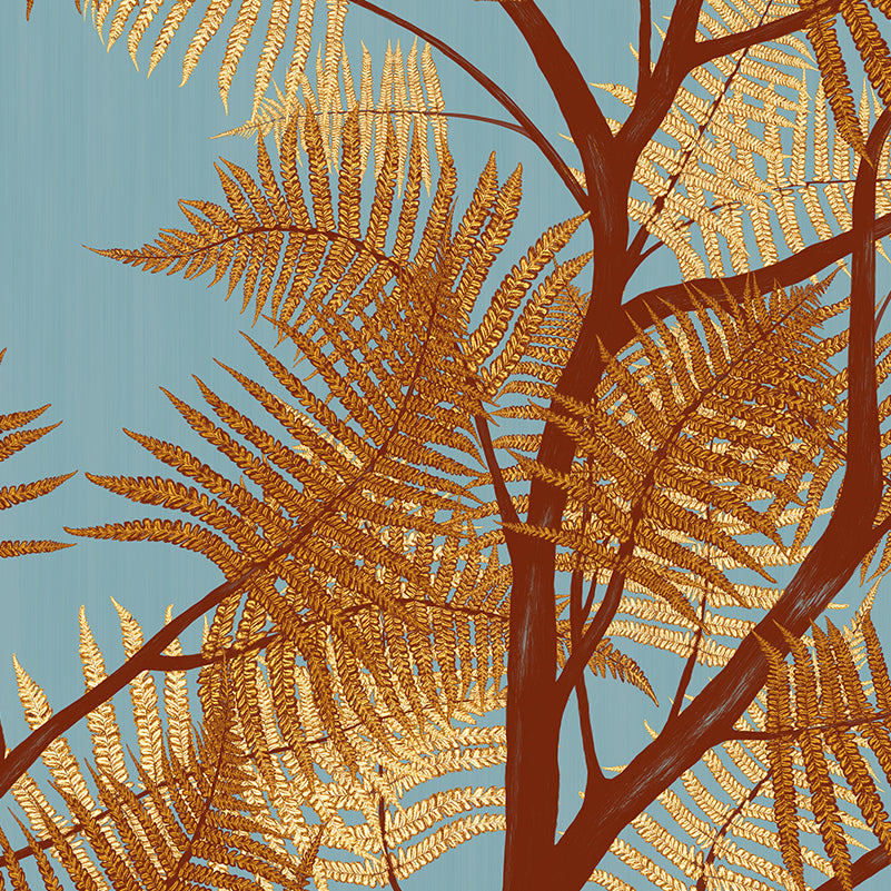 Echantillon papier peint Luxuriance